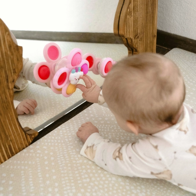 Woopie Baby Kosmischer Spinner Pop-it Sensorik Spielzeug Set Rosa