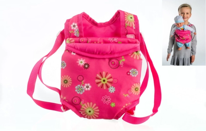 Stoff-Tragetasche für Babys und Puppen 29 × 20 cm