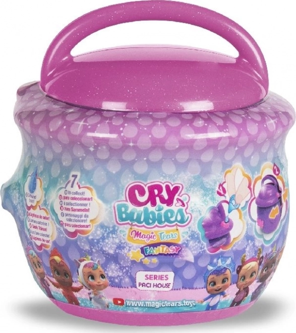 Cry Babies Magic Tears Fantasy Paci Spielhaus - Dunkelrosa