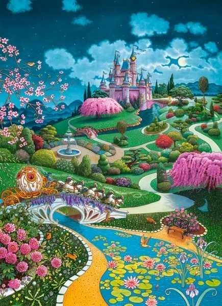Puzzle Aschenbrödels Schloss 100 Stück