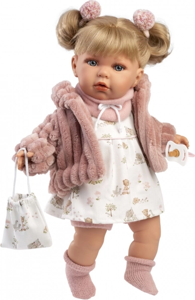 Llorens Julia realistische Puppe mit Geräuschen 42 cm