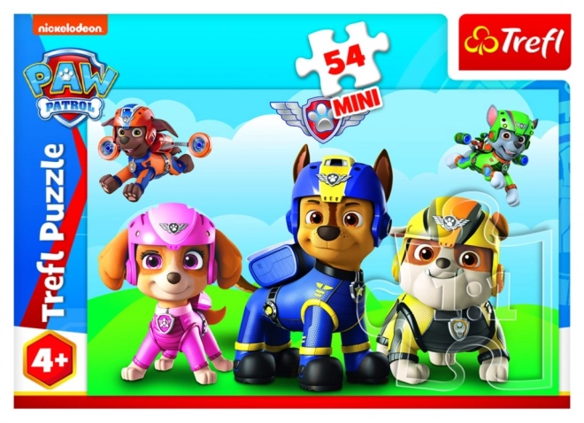 Minipuzzle Paw Patrol 54 Teile