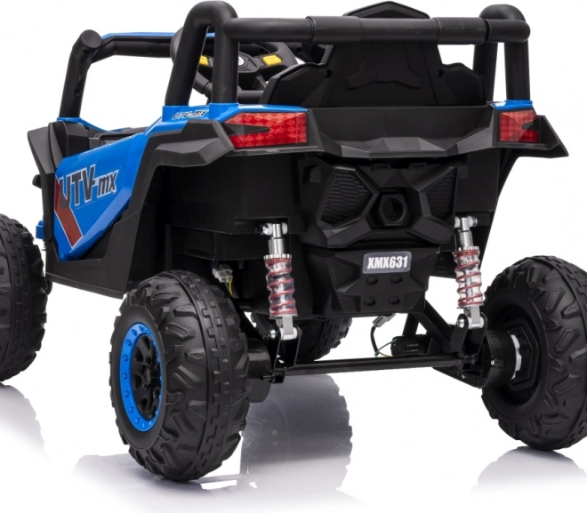 Elektrisches Kinderfahrzeug Buggy Madman UTV-MX blau