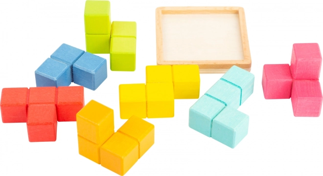 Small Foot 3D Holztetris