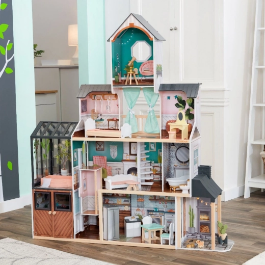 Vier Etagen, acht Zimmer und offener Zugang