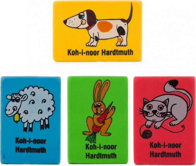 Koh-I-Noor plastischer Radierer Tiere