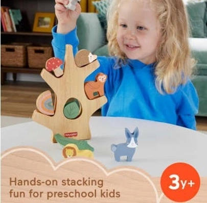 Fisher-Price Holzbaukasten Baum