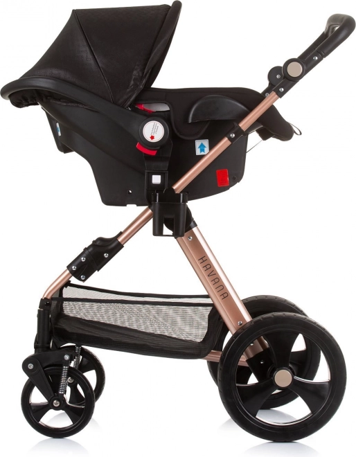 Chipolino Babyschale Havana i-Size Silber Grau