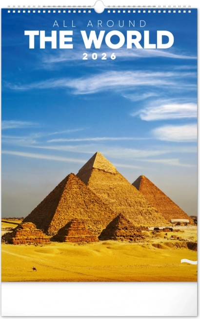 Wandkalender Weltmonumente 2026