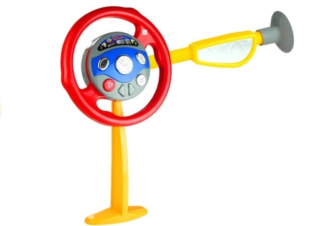 Kinder Fahr-Simulator Lenkrad mit Sound