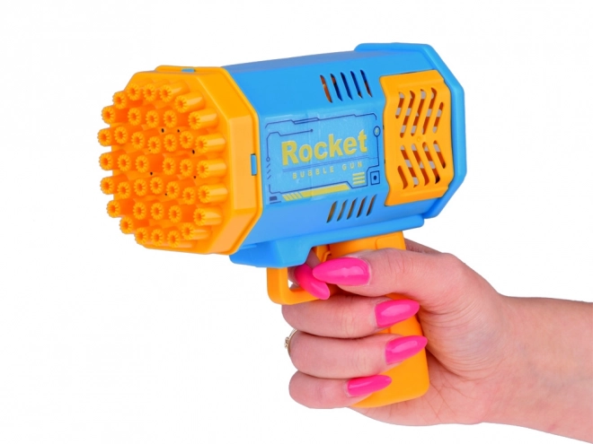 Seifenblasenpistole Set Licht + Flüssigkeit für Kinder ZA4976