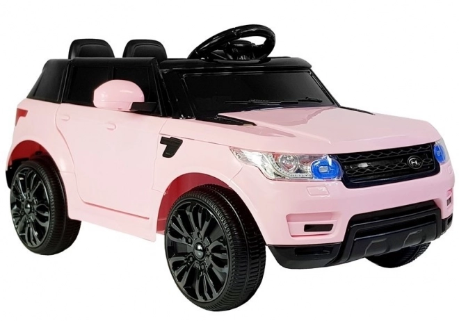 Rosa Elektroauto für Kinder