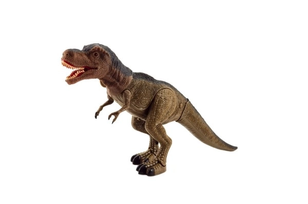 Gehender Tyrannosaurus Dinosaurier Spielzeug 40cm mit Licht und Ton