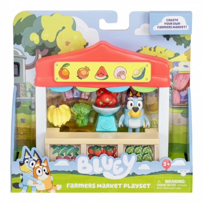 Bluey Mini Figuren Set - Einkaufsmarkt