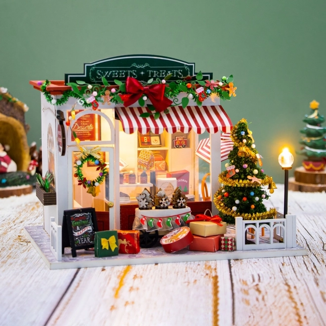 2Kids Spielwaren Miniaturhaus Weihnachtsbäckerei
