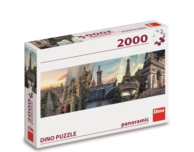 Puzzle Paris Panorama Collage 2000 Teile