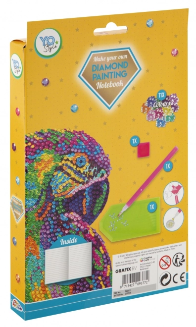 Diamantmalerei A5 Mandala Notizblock