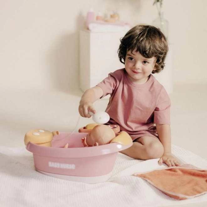 Badewanne für Puppen Smoby Baby Nurse mit elektronischer Dusche