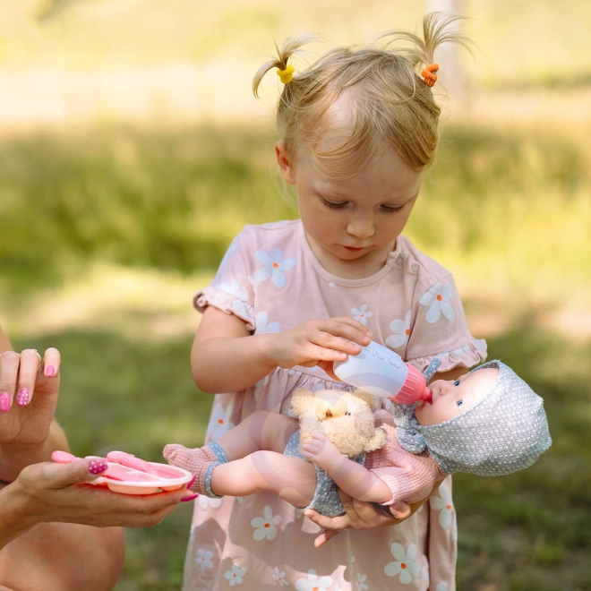Baby-Puppe mit Zubehör von Woopie Royal