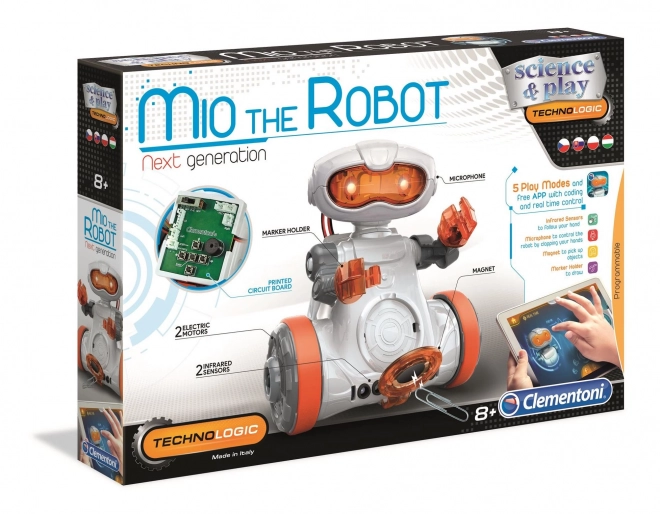 Clementoni Science & Play Techno Logic Roboter Mio - Neue Generation