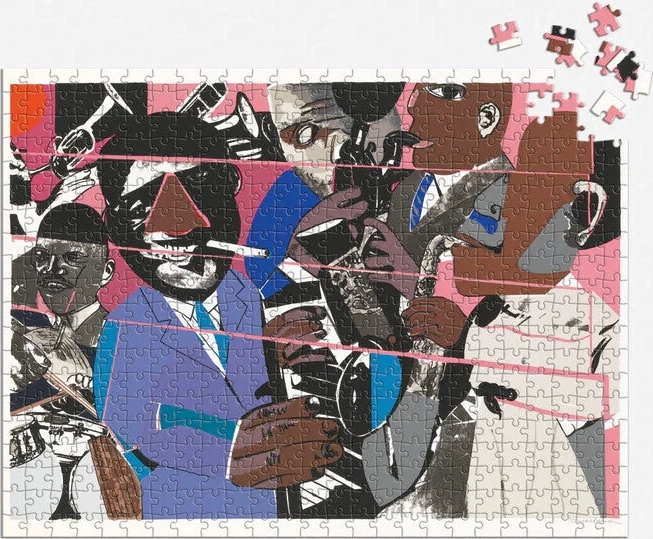 Beidseitiges Puzzle Romare Bearden x DreamYard 500 Teile