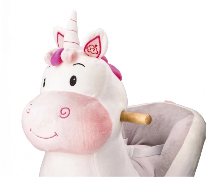 Süßer Einhorn-Schaukelfigur mit Sessel