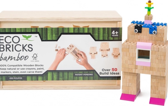 Holzbausatz 250 Stk. in der Box