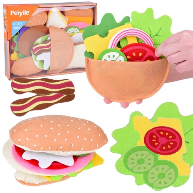 Spielset Brot und Gemüse für Sandwiches