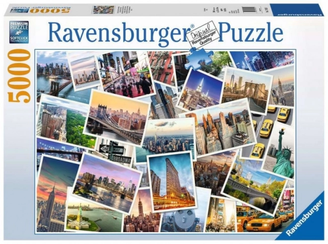 Ravensburger Puzzle New York City bei Nacht 5000 Teile