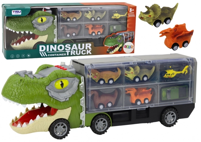 Dinosaurier Transport Lkw mit Spielzeugautos