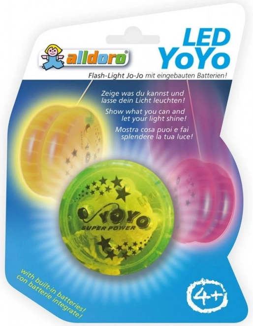 Leuchtendes Yoyo mit LED von Alldoro