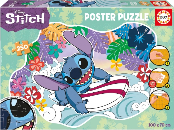 Educa Poster Puzzle Stitch 250 Teile