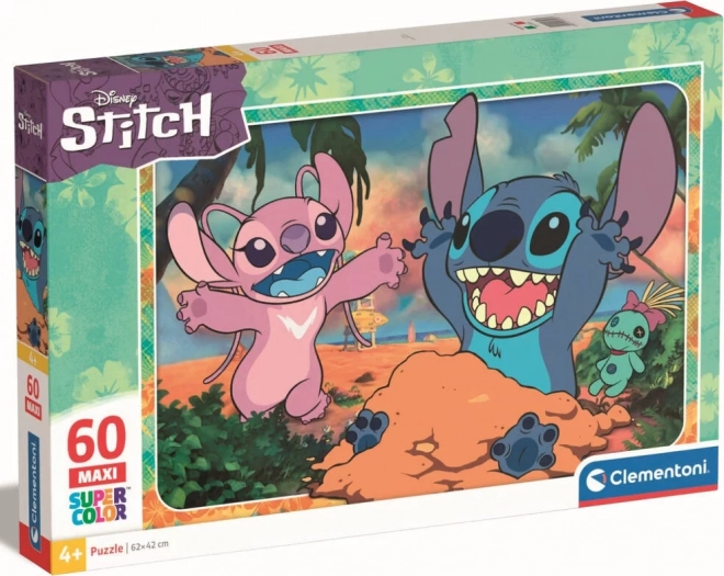 Clementoni Puzzle Stitch Maxi mit 60 Teilen