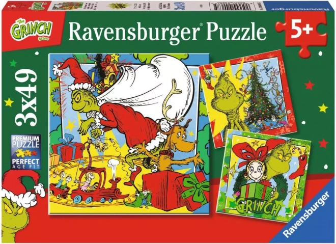 Ravensburger Puzzle Der Grinch - 3x49 Teile