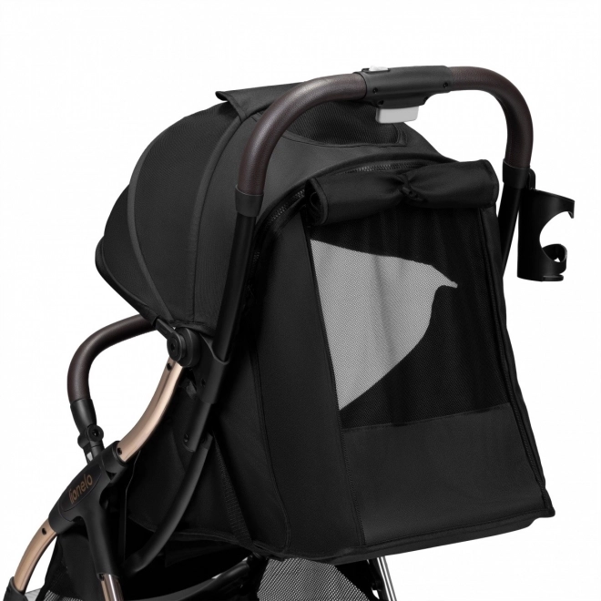 Sportlicher Kinderwagen Julie One Schwarz Gold