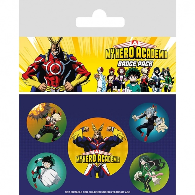 My Hero Academia Abzeichen Set