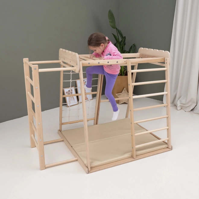 Montessori Spielmatte für Zuhause, Beige