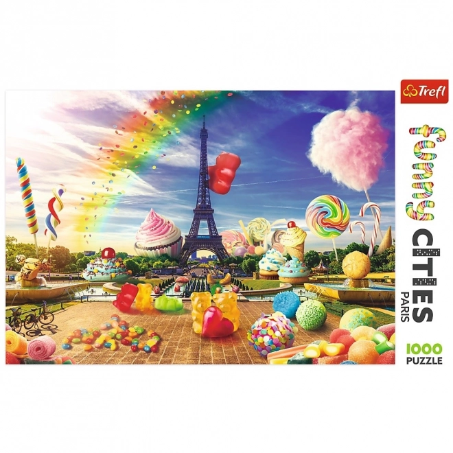 Lustige Städte Puzzles: Süßes Paris