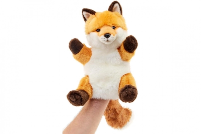 Umweltfreundliche Plüschhandpuppe Fuchs