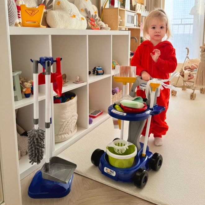 Woopie Putzwagen 3-in-1 Set für Kinder XXL 29-teilig