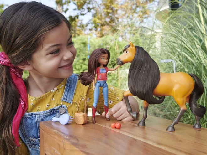 Mattel Lucky und Pferd Spirit aus Spirit Riding Free