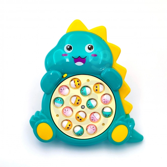 Woopie Angelspiel grüner Dinosaurier