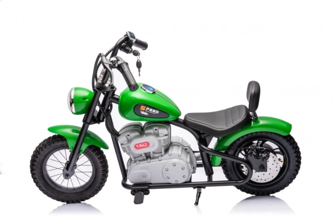 Elektromotorrad für Kinder 36V Grün