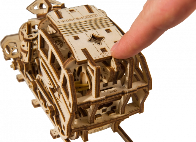 Holzpuzzle 3D - Traumexpress Lokomotive