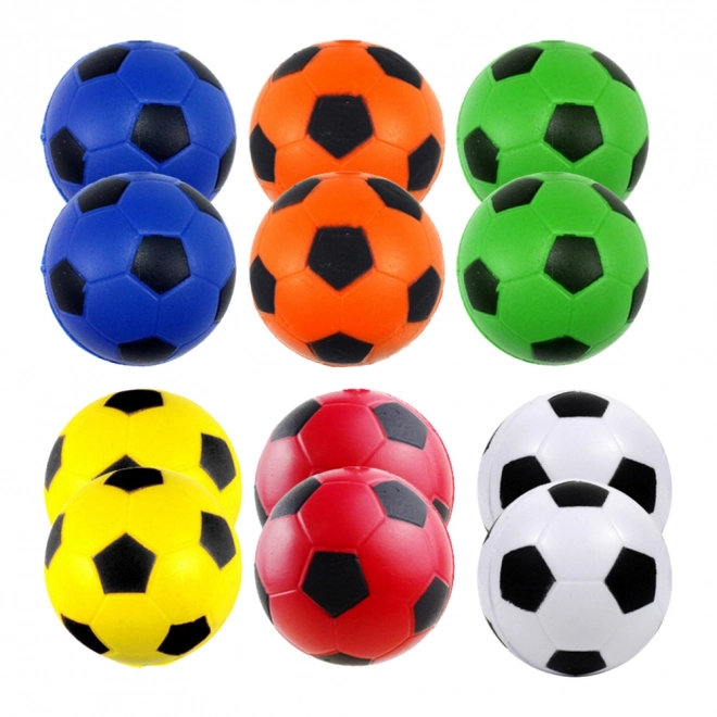 Bunte Antistressbälle 6,5 cm im 12er Set