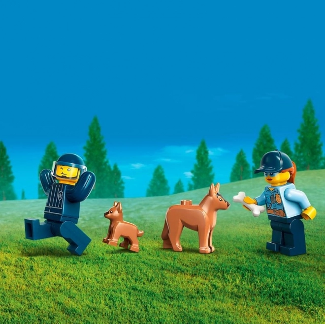 LEGO City Polizeihunde-Training im Gelände