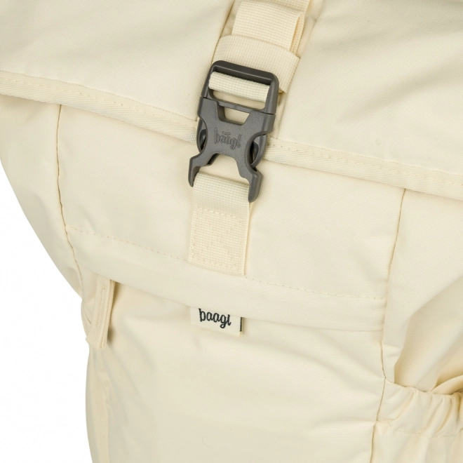 Rucksack Baagl Roll Beige