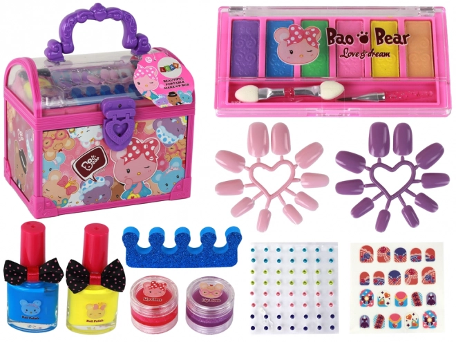 Rosa Beauty-Set für Kinder