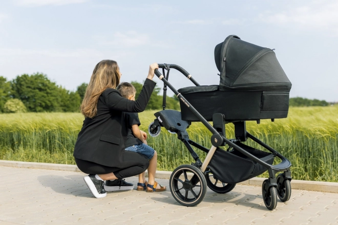 Trittbrett für Kinderwagen Segboard 2 Schwarz