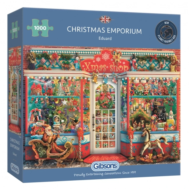 Gibsons Puzzle Weihnachtsvitrine 1000 Teile